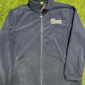 New England Patriots Fleece Zip-Up – XL